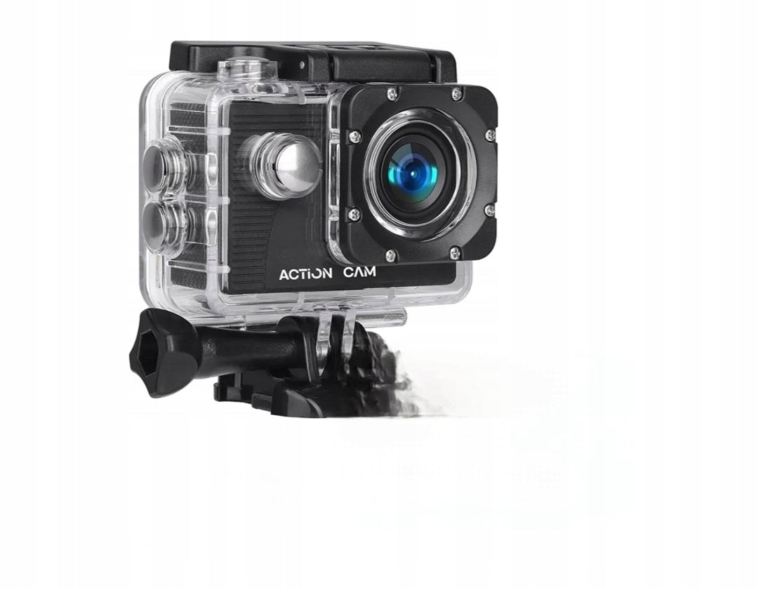 FHD 1080P 12MP Sports Camera, 98FT/30M, Waterproof Underwater Camera