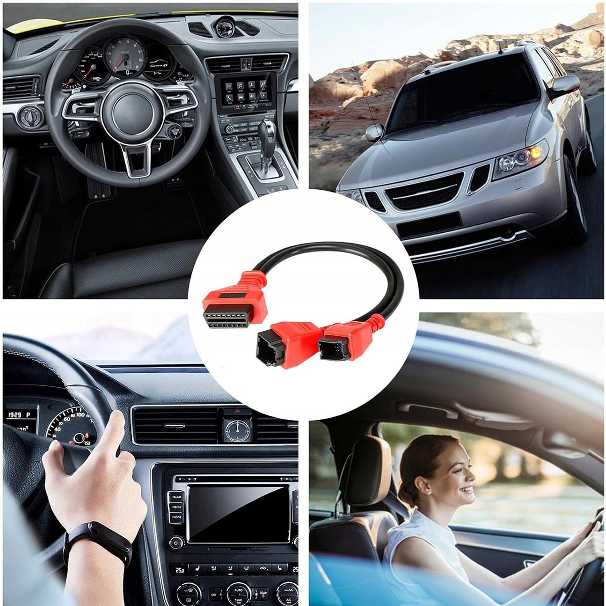 FIAT ALFA JEEP DODGE RAM CHRYSLER SGW Bypass Adapter - Security Gateway FCA Manufacturer code 4069943634341