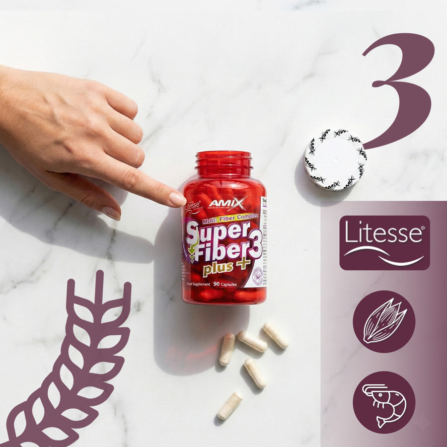 FIBER NATURAL detox + slimming Amix Super Fiber 3 types of fiber Expiration date at least 1 year from the date of purchase