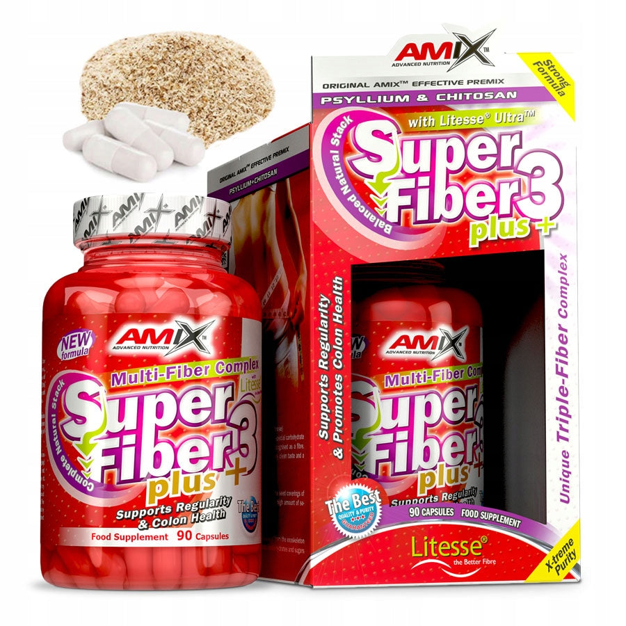 FIBER NATURAL detox + slimming Amix Super Fiber 3 types of fiber