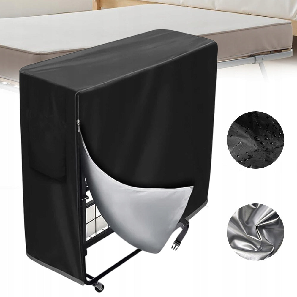FIELD BED COVER FOLDABLE WATERPROOF 99X38X114CM UV BLACK Manufacturer code HG12042