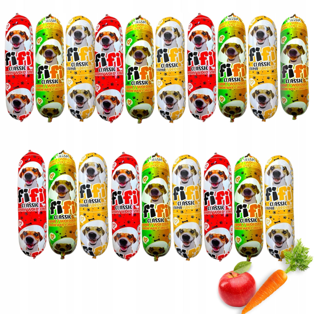 FIFI Bar Dog Food - 83% Meat With VEGETABLES