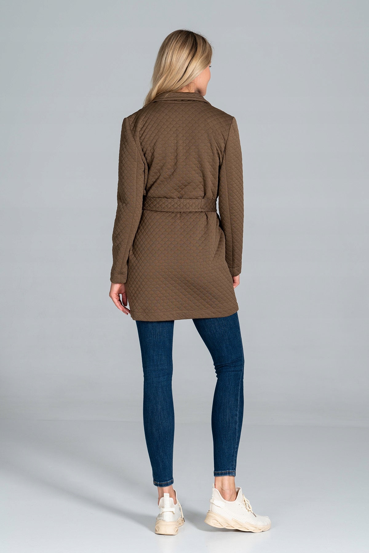Mantel für Damen Figl M814, braun 