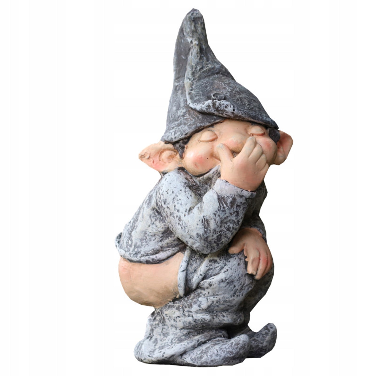 FIGURINE ORNAMENT GNOME POOPING