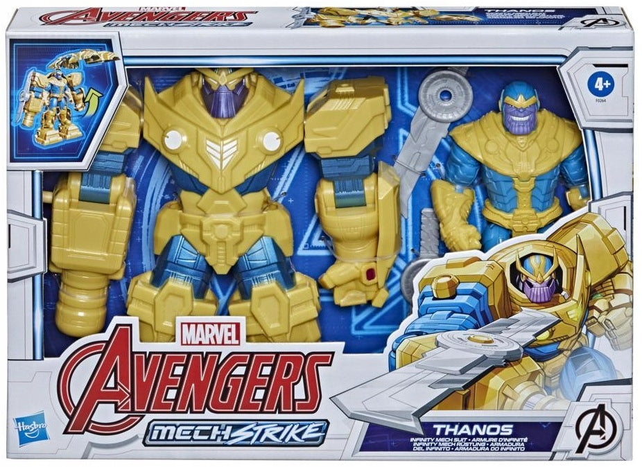 Thanos mit Rüstung Avengers Mech Strike, 18 cm 