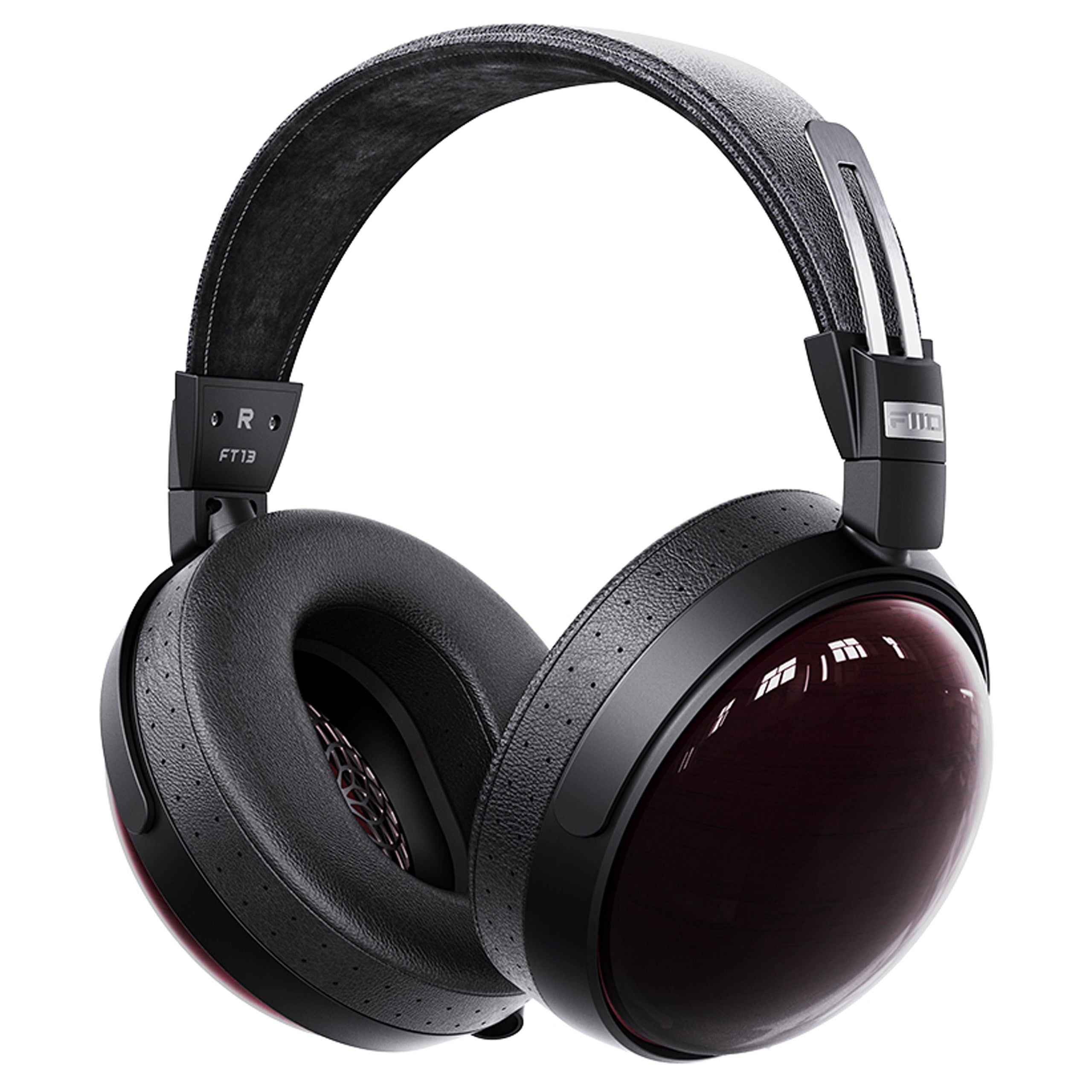 FIIO FT13 OVER-EAR HEADPHONES CLOSED WIRED PREMIUM BLACK WOOD