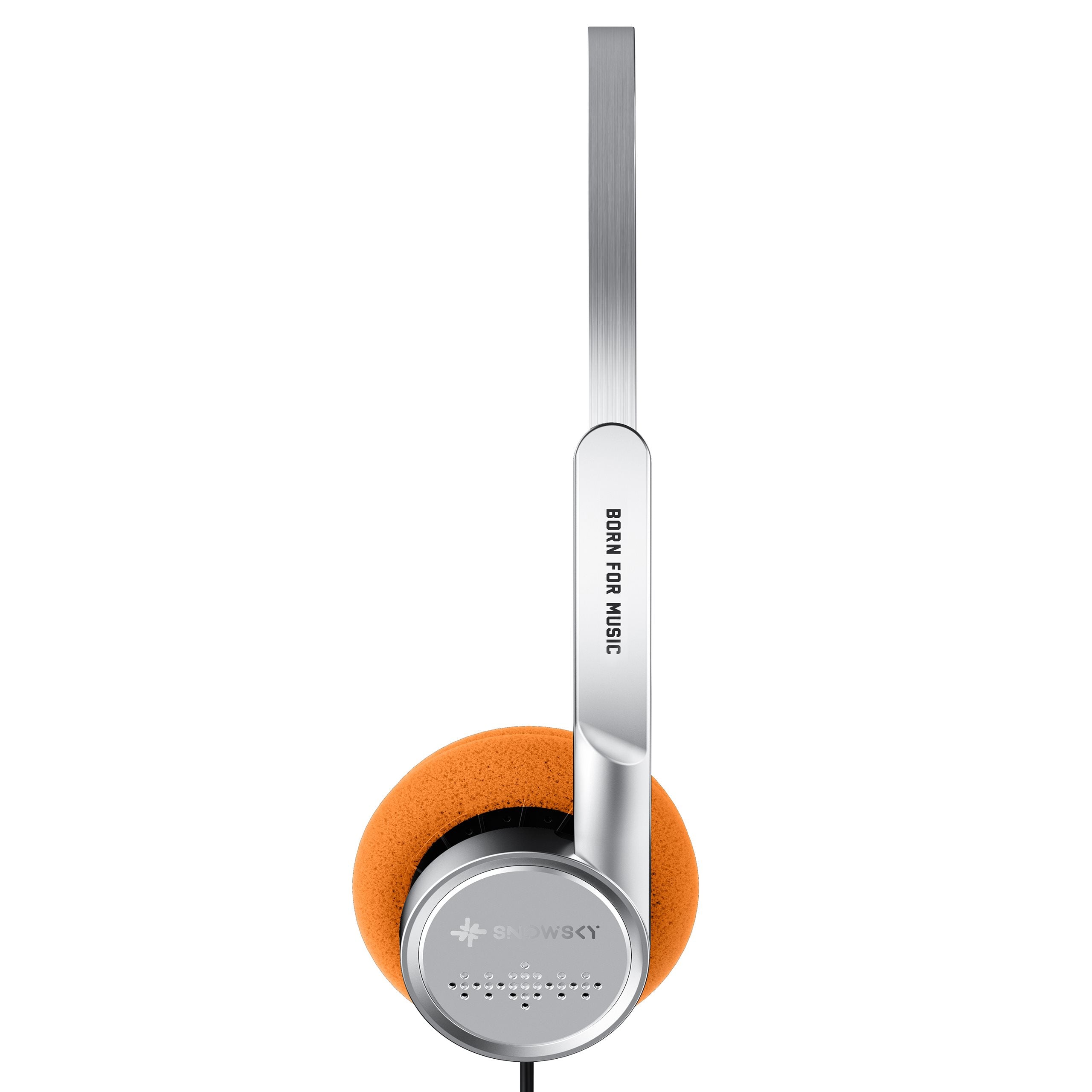 FIIO SNOWSKY WIND SEMI-OPEN ON-EAR HEADPHONES WITH RETRO MICROPHONE SILVER Brand FiiO