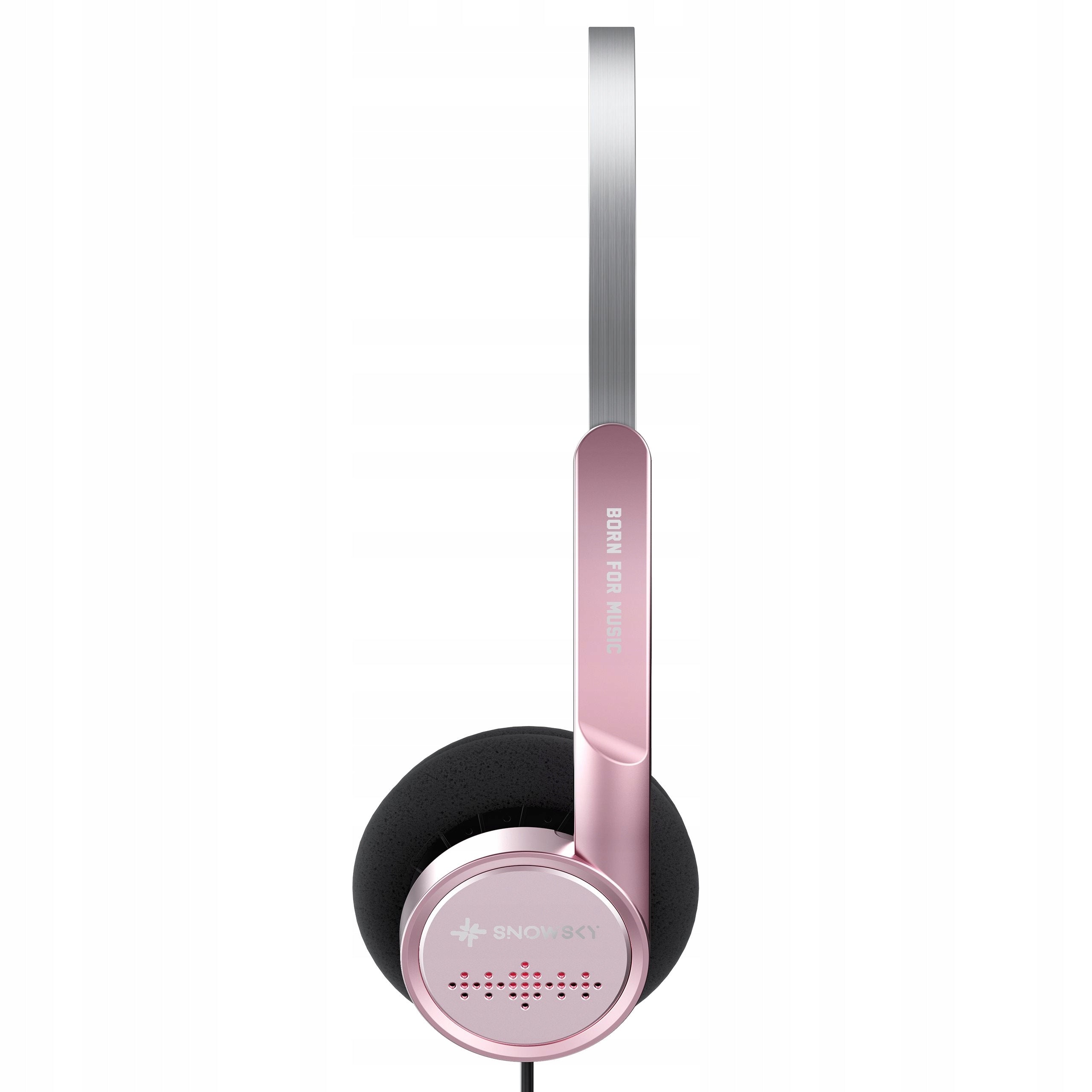 FIIO SNOWSKY WIND SEMI-OPEN ON-EAR HEADPHONES WITH RETRO PINK MICROPHONE Brand FiiO