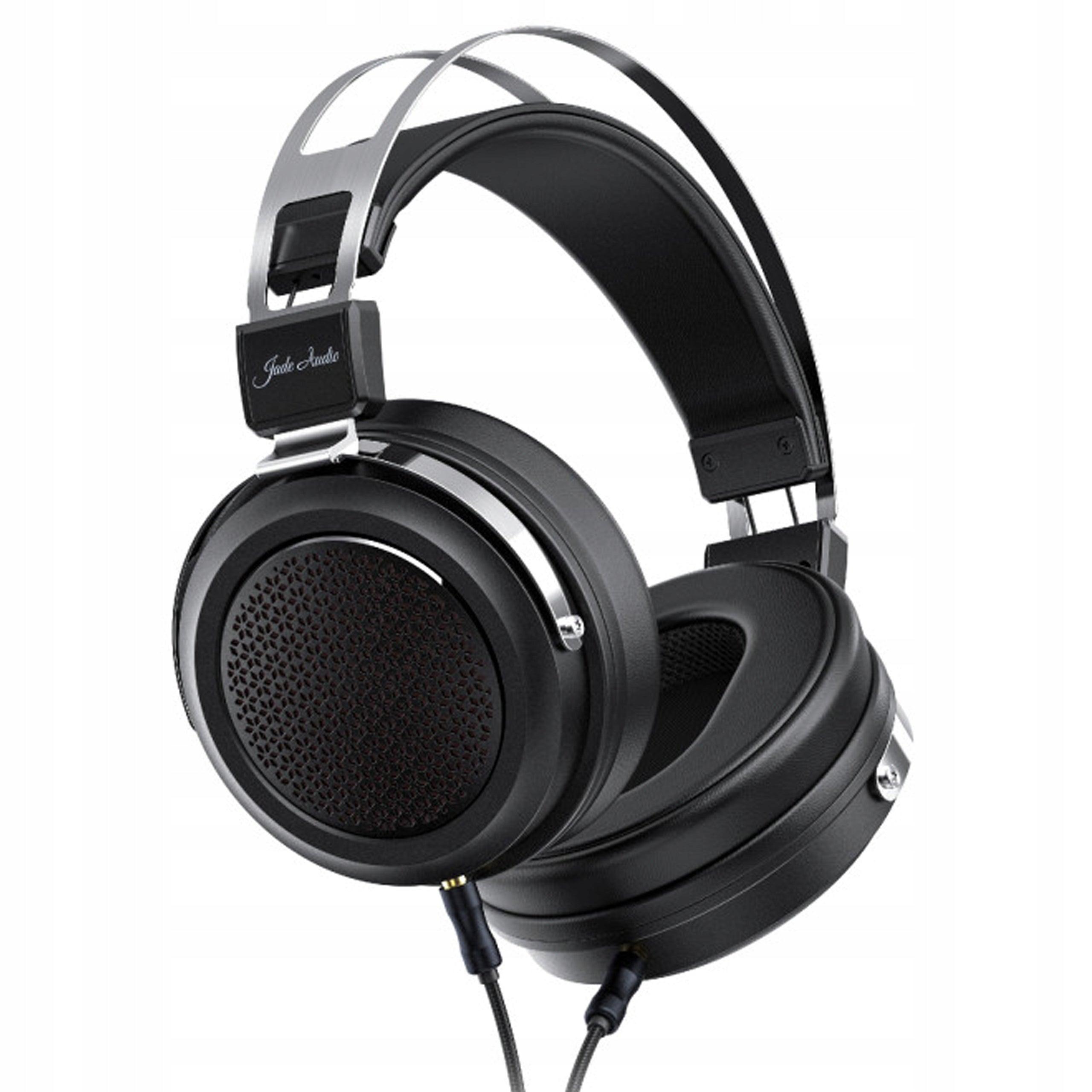 FIIO X JADEAUDIO JT1 HIFI OVER-EAR HEADPHONES WITH REPLACEABLE CABLE BLACK