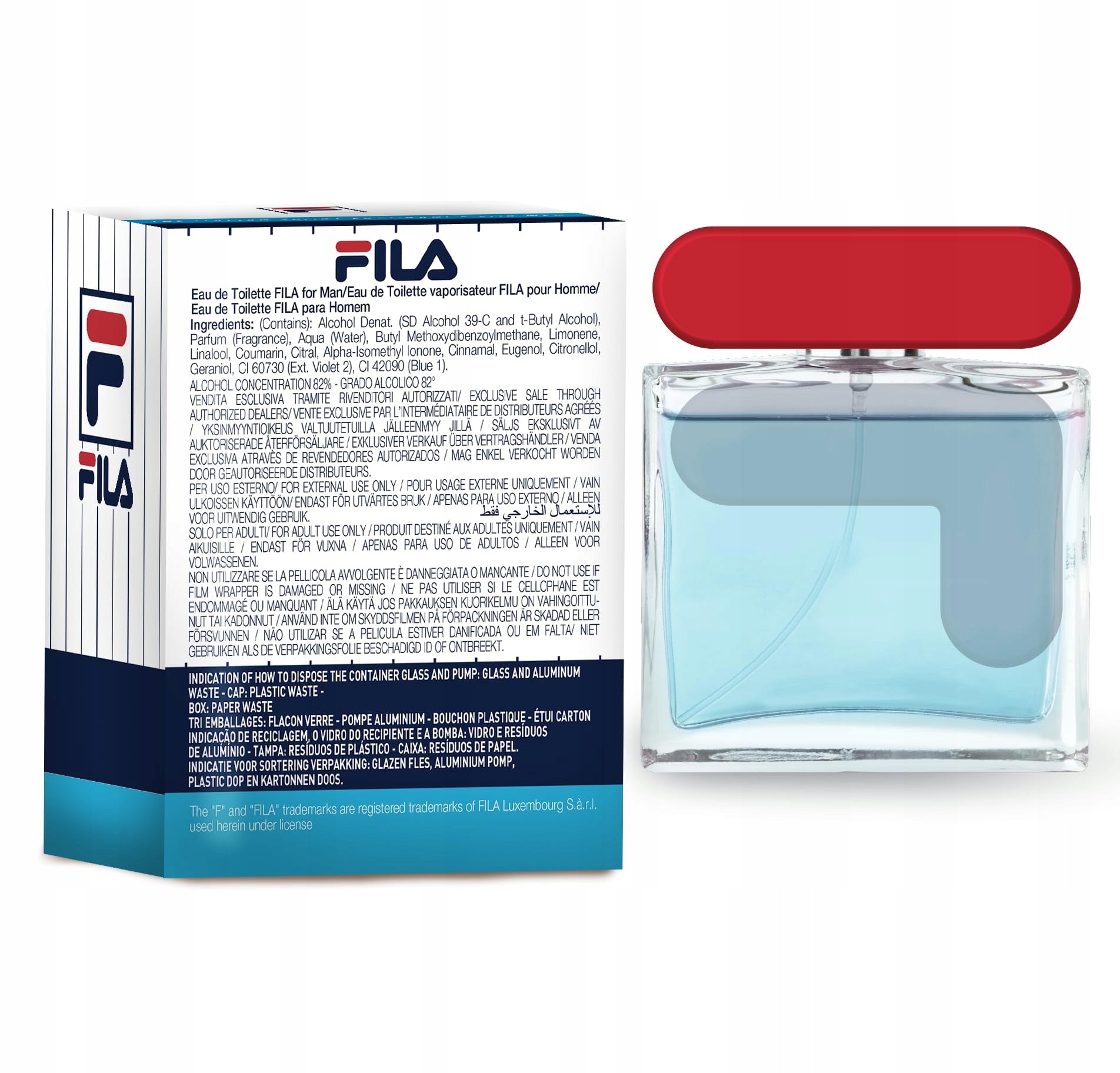 FILA F-Power Men's Sports Fragrance edt 90 ml Manufacturer code 8017331093160