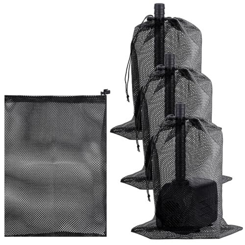 FILTER BAG MESH FOR POND AQUARIUM PUMP 30X40 CM 3 PCS FOR HOME Brand no brand