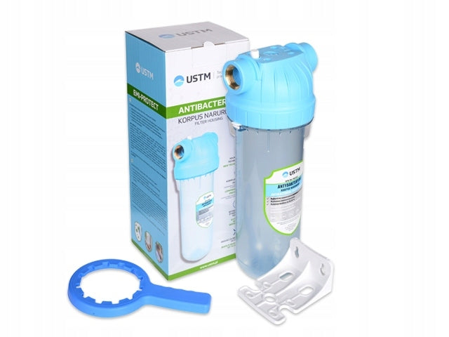 FILTER BODY 3/4' EMI 10' ANTIBACTERIAL ZINC USTM