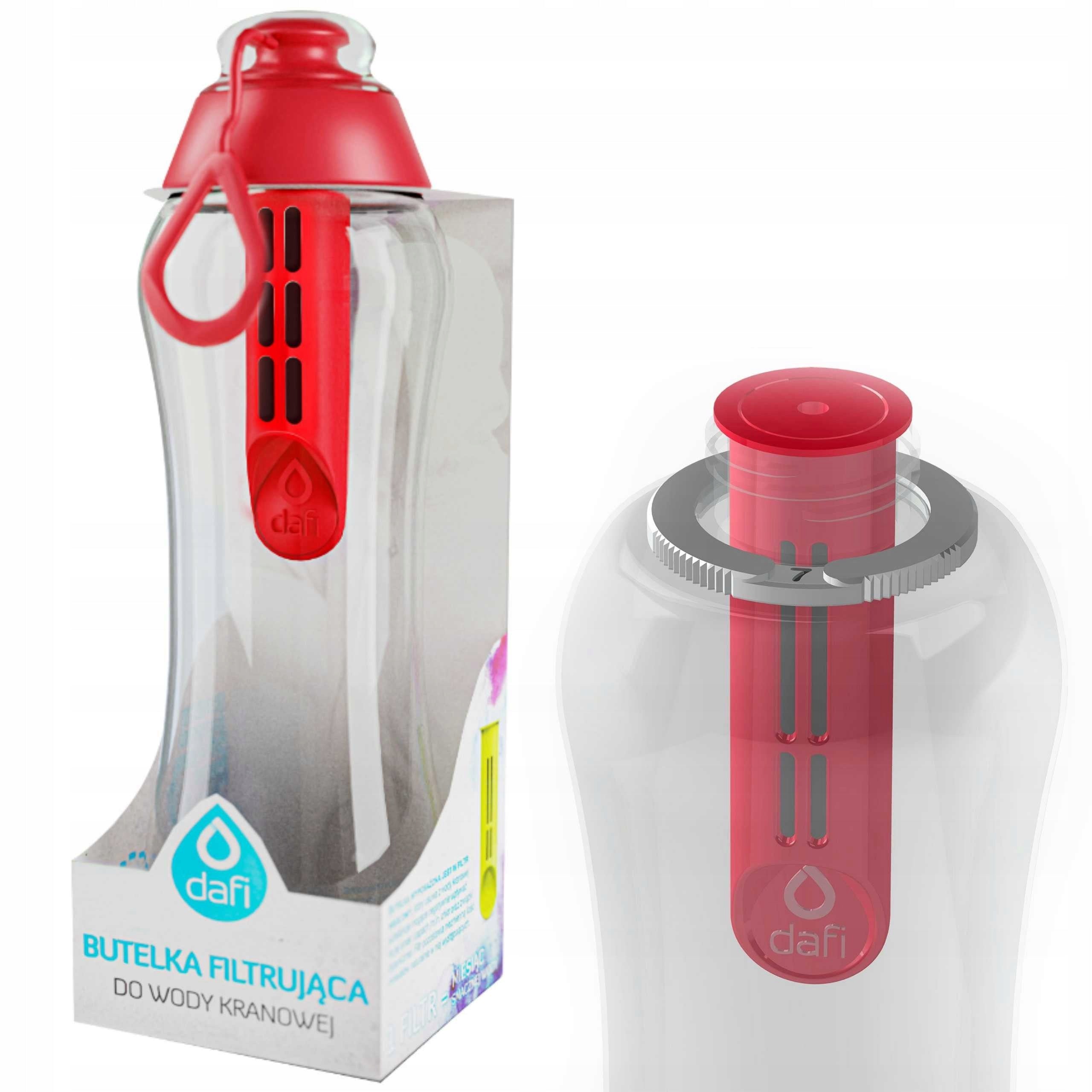 FILTER BOTTLE 0,7 L DAFI SOFT RED