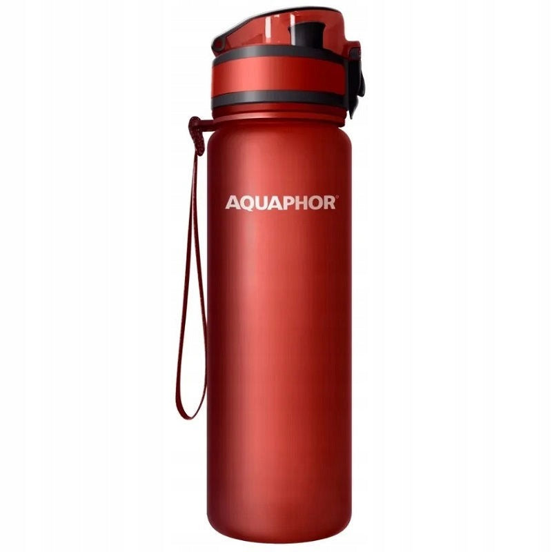 FILTER BOTTLE AQUAPHOR CITY 0,5L RED