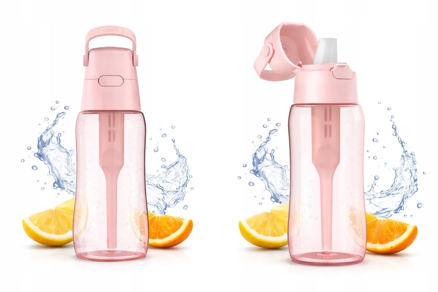FILTER BOTTLE DAFI SOLID 0,5 L BABY PINK Manufacturer code D.BUT.FIL.SOLID.0.5.BARW.DODA.BAB.P