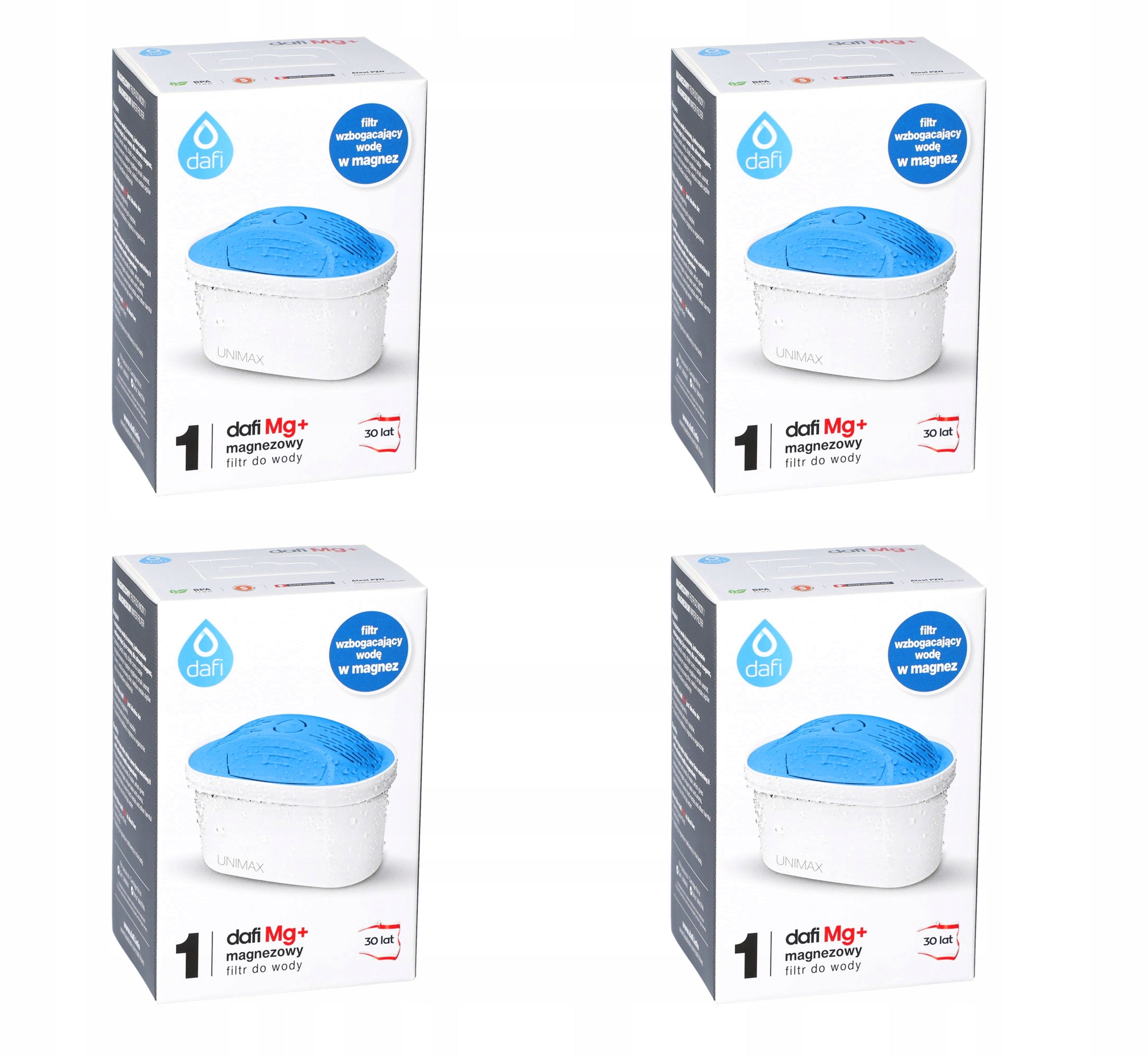 FILTER CARTRIDGE DAFI UNIMAX 4PCS MAGNESIUM MG+ ORIGINAL