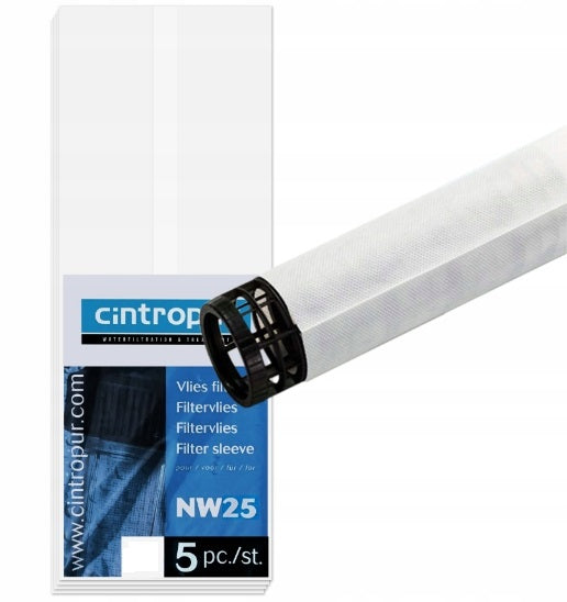 FILTER CARTRIDGES FOR CINTROPUR NW25 - 100 MICRON 5 PCS