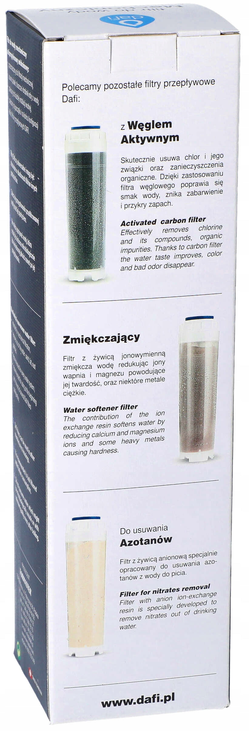FILTER FLOW CARTRIDGE DAFI POLYPROPYLENE x4 Manufacturer code F.WL.11.4.0.0.PIT