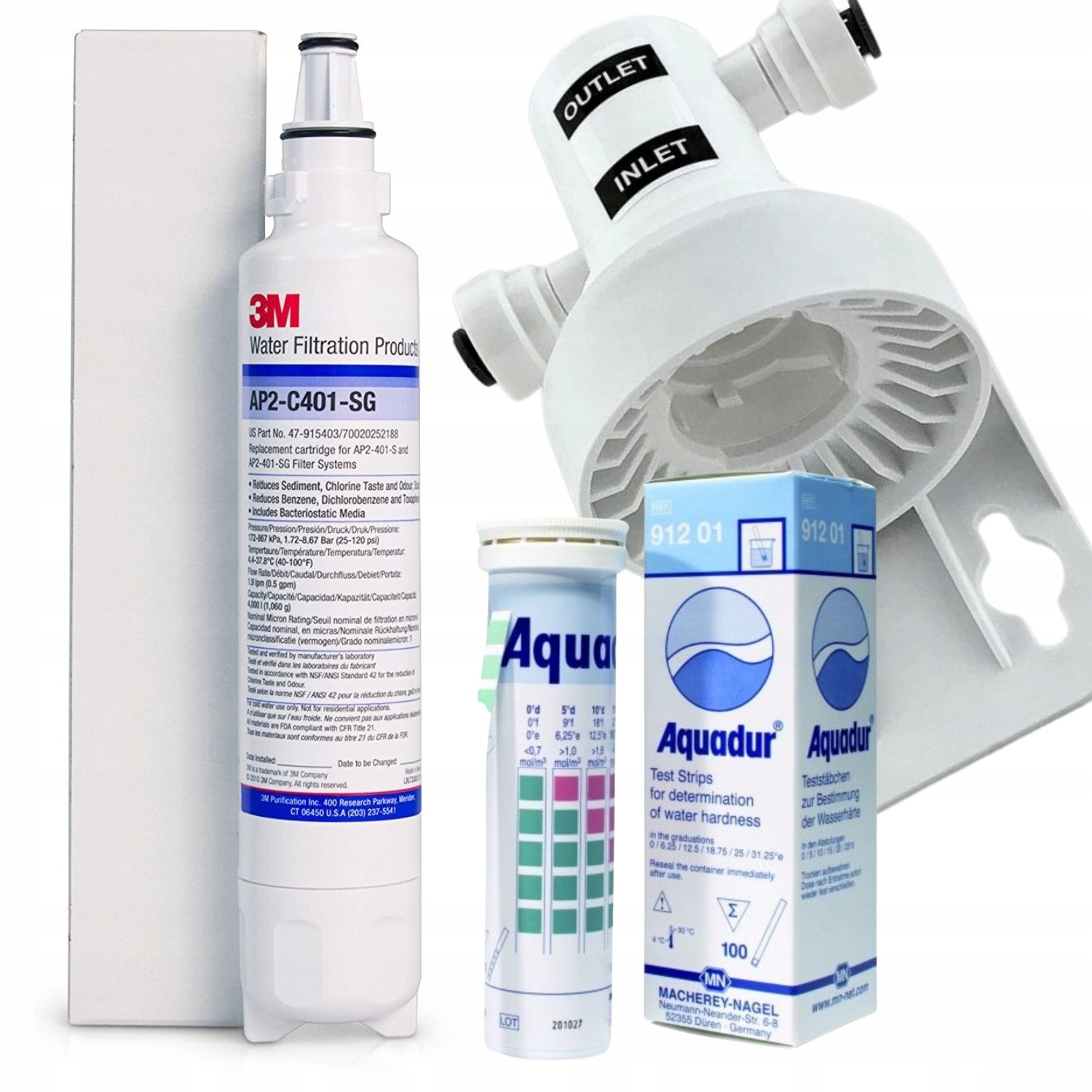 FILTER FOR DRINKING WATER TREATMENT UNDER THE SINK 3M PZH KITCHEN FILTER SET Manufacturer code Filtr Kuchenny Do Wody AP2-C405-SG