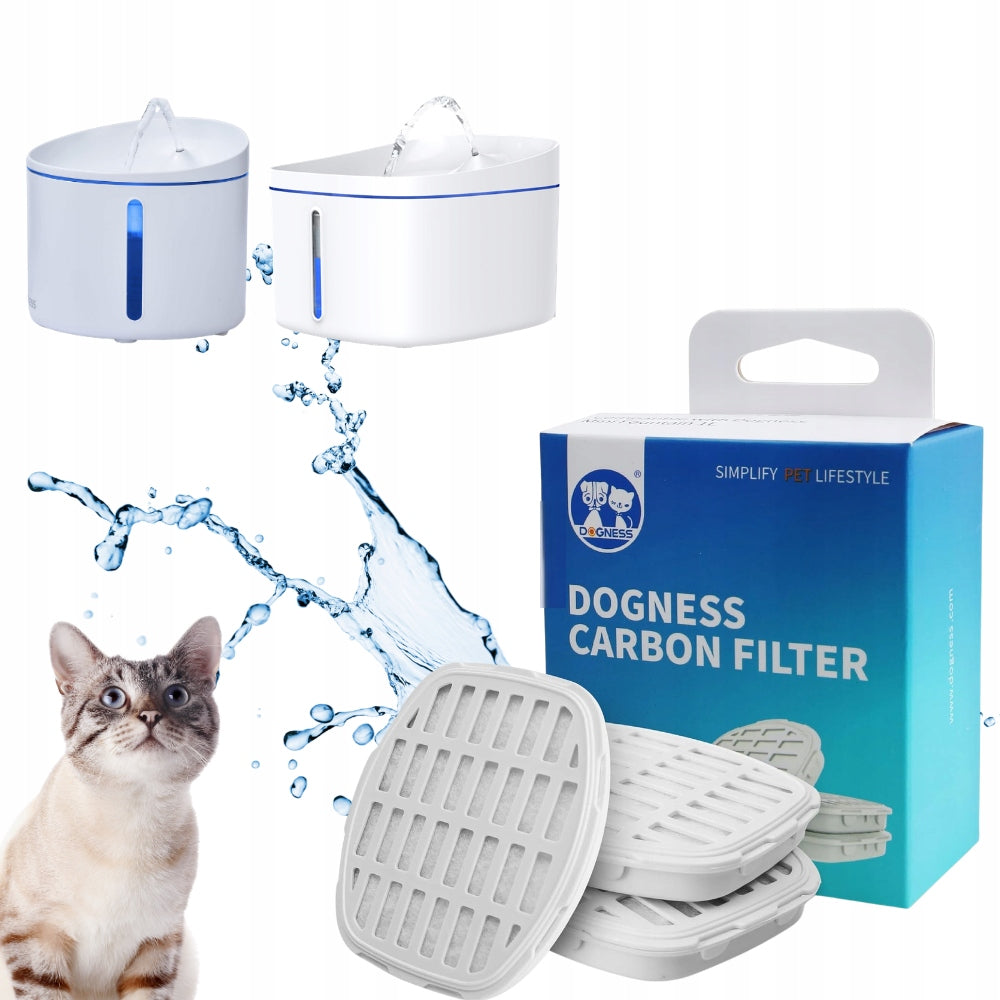 FILTER FOR FOUNTAIN AUTOMATIC DRINKER FOR DOG AND CAT 1 l and 2 l DOGNESS