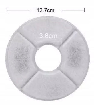 FILTER FOR FOUNTAIN FILTER FOR CAT DRINKER 6 pcs Manufacturer code Filtry do poidełka zestaw