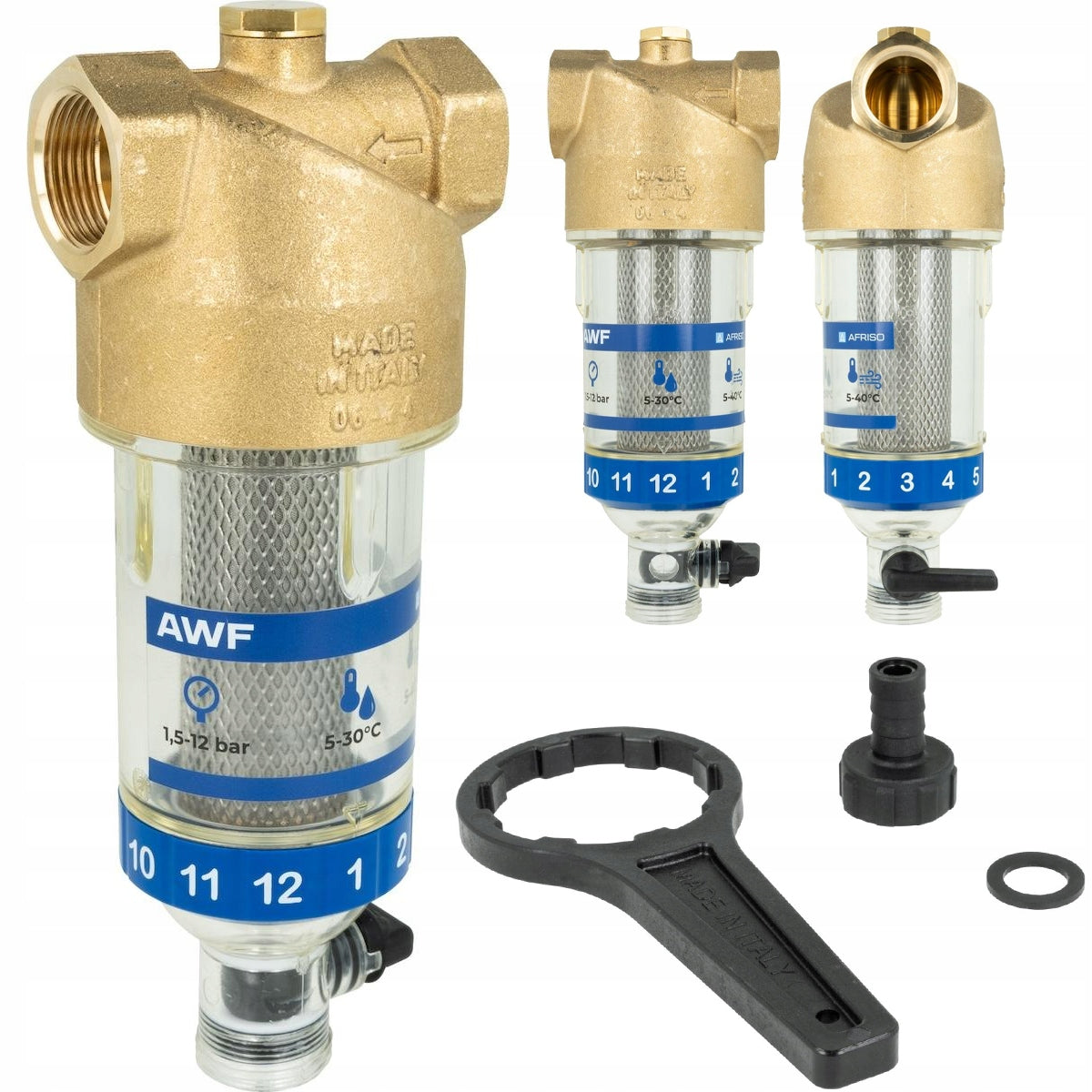 FILTER FOR HOME FOR COLD WATER WITH BACKWASH GW 3/4'' AFRISO AWF 120
