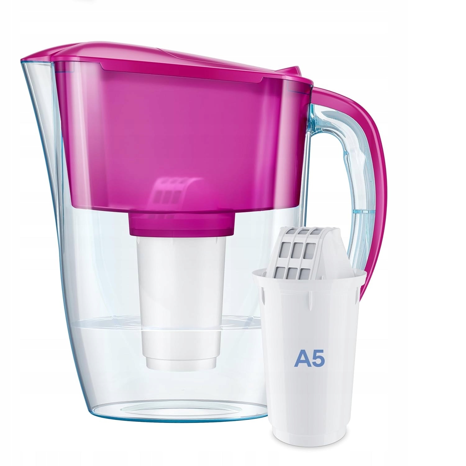 FILTER JUG 2.9L CARTRIDGE A5 350L CHLORINE REDUCTION STONE PINK EAN (GTIN) 0037949495581