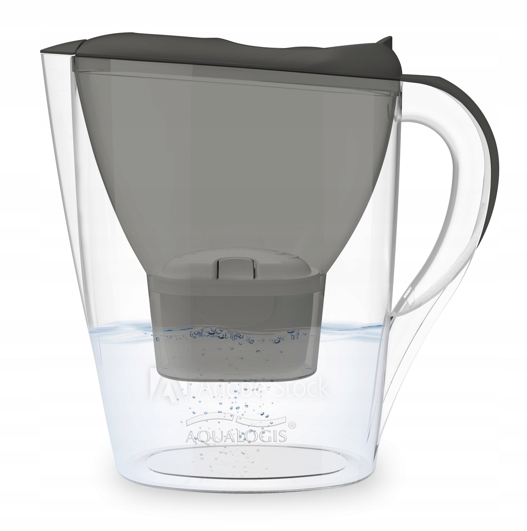 FILTER JUG AQUALOGIS + 3 REPLACEMENT CARTRIDGES Manufacturer code Set_Harmony_2.6L_Graphite_3