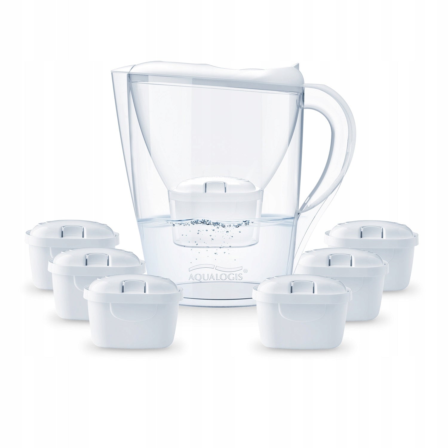 FILTER JUG AQUALOGIS + 6 FILTERS PURE+ MAXTRA REPLACEMENT Manufacturer code 5055906082785