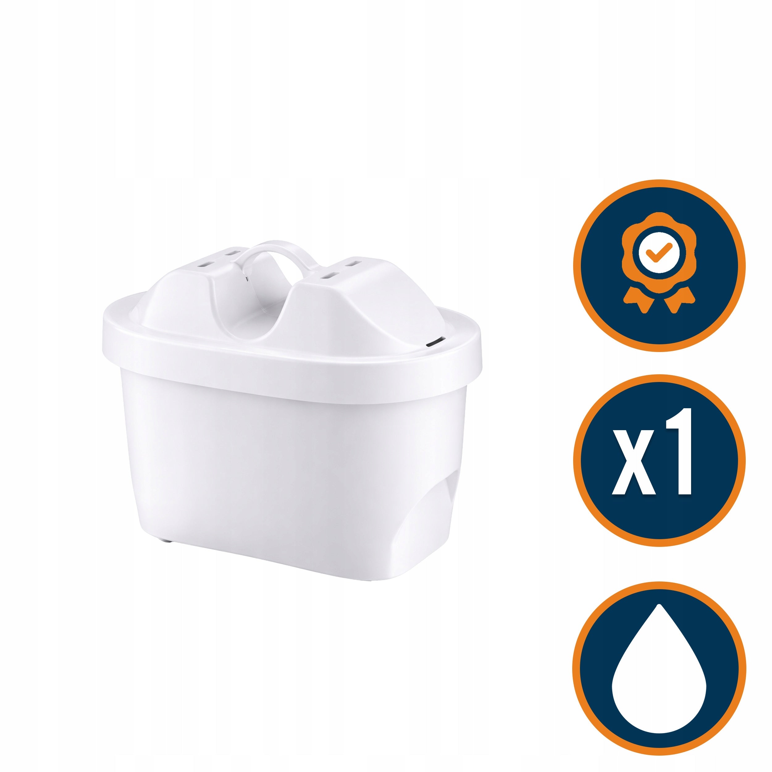 FILTER JUG AQUAPHOR COMPACT 2,4 L WITH CARTRIDGE WHITE Brand Aquaphor