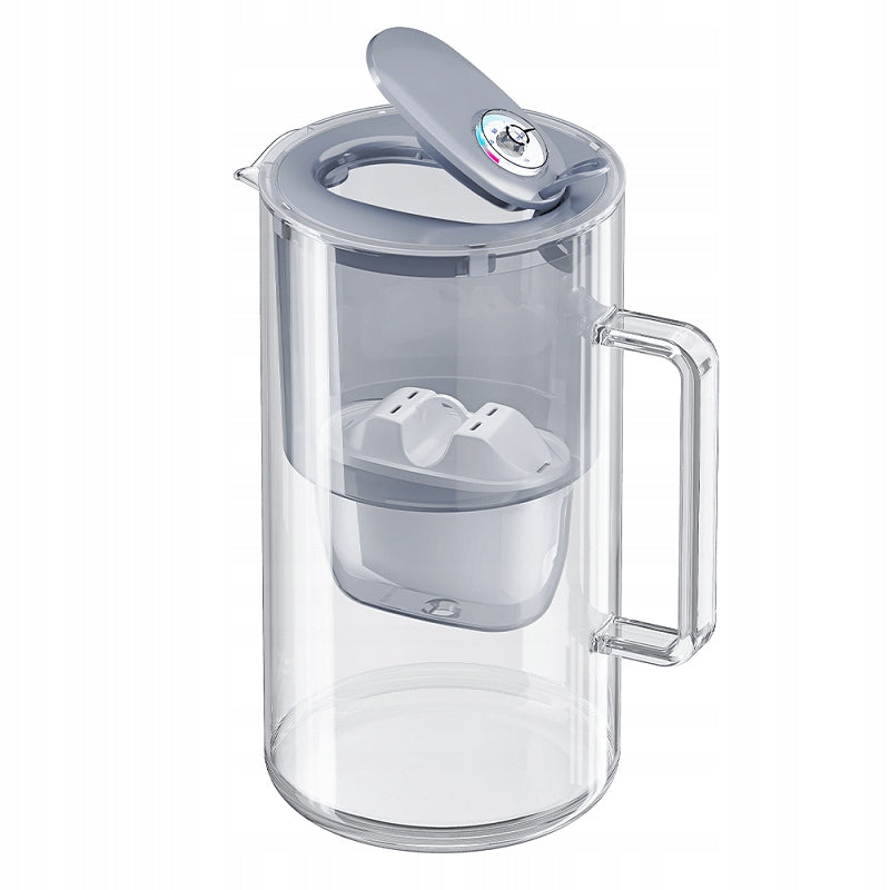 FILTER JUG AQUAPHOR GLASS 2,5L GLASS GREY +4 FILTERS Brand Aquaphor