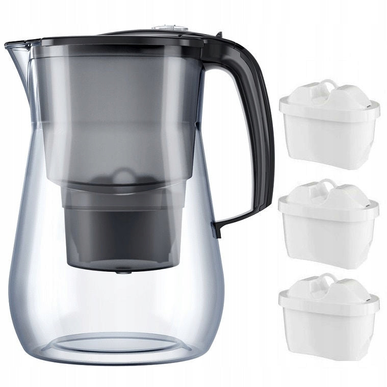 FILTER JUG AQUAPHOR ONYX 4,2L BLACK +3 FILTERS