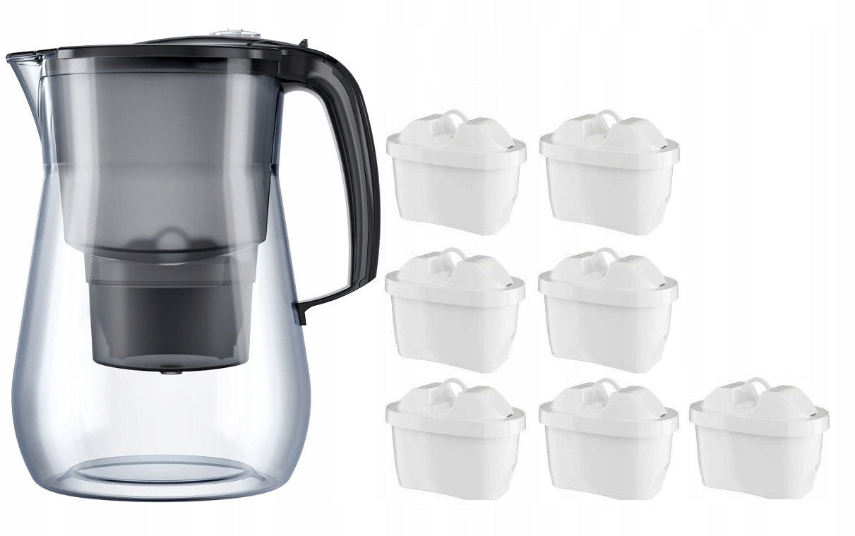 FILTER JUG AQUAPHOR ONYX 4,2L BLACK +7 FILTERS