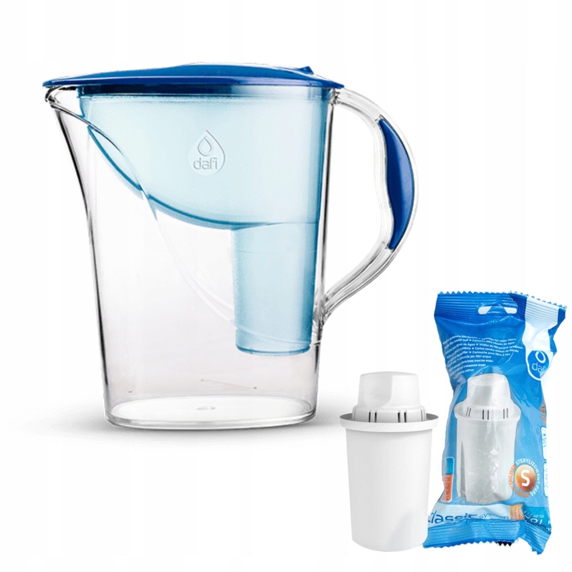 FILTER JUG DAFI 2,4L +WATER FILTER FREEBIE