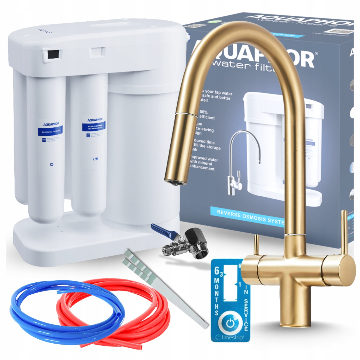 FILTER UNDER THE SINK FOR WATER KITCHEN SET WITH KITCHEN FAUCET THREE-WAY CERTIFICATE