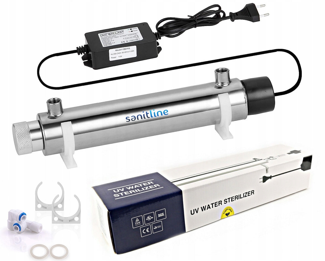 FILTER WATER LAMP STERILIZER UV lamp STEEL 11W PHILIPS ATEST PZH