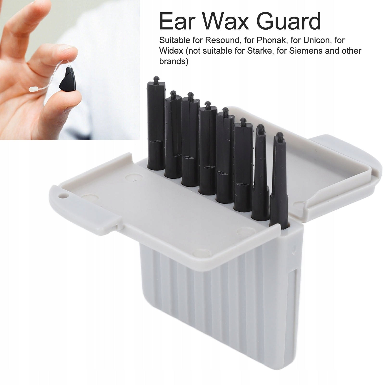 FILTERS FOR HEARING AID WIDEX PHONAK 8 PCS. EAN (GTIN) 0792173017472