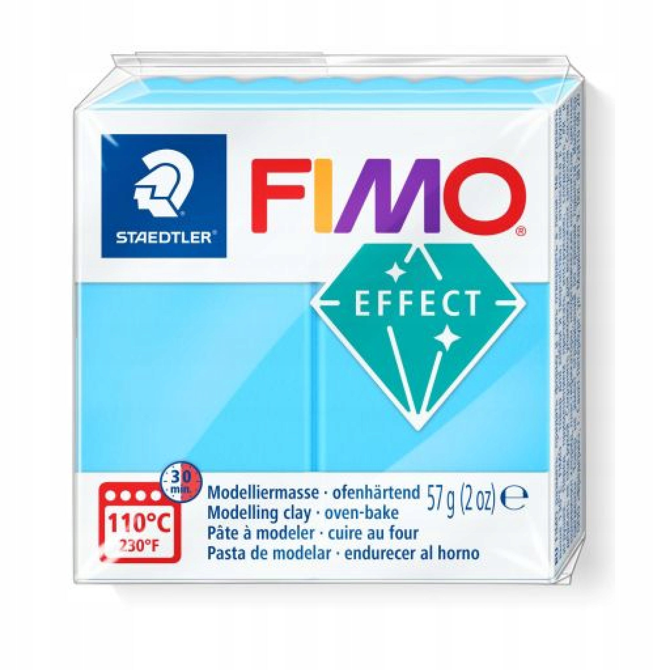 Modellier-Fimo-Effekt 56g, blau 
