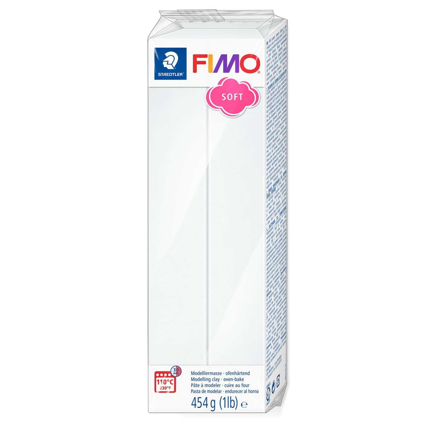 Modellier-Fimo Soft weiß, 454g 