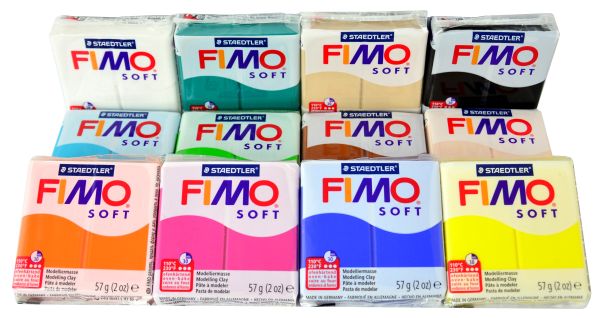 Modellier-Fimo Soft, blau, 56g 