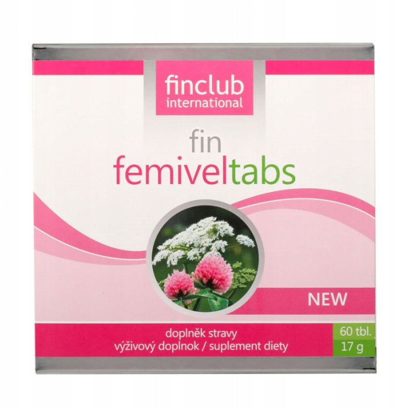 FIN FEMIVELTABS 60 tabl FINCLUB estrogens from plants Packaging status original