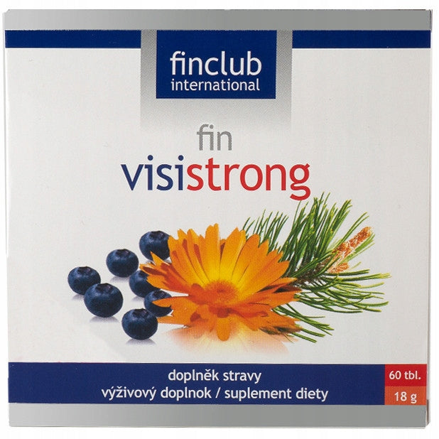 FIN Finclub FIN VISISTRONG 60 FINCLUB lutein pycnogenol vitamins - eyes