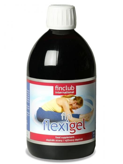 FIN Finclub FLEXIGEL Liquid collagen with vitamins and magnesium 500ml Expiration date at least six months from the date of purchase