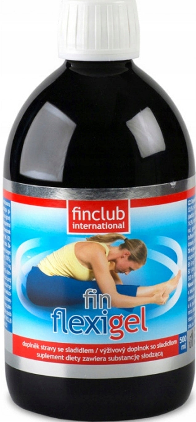 FIN Finclub FLEXIGEL Liquid collagen with vitamins and magnesium 500ml Packaging status original