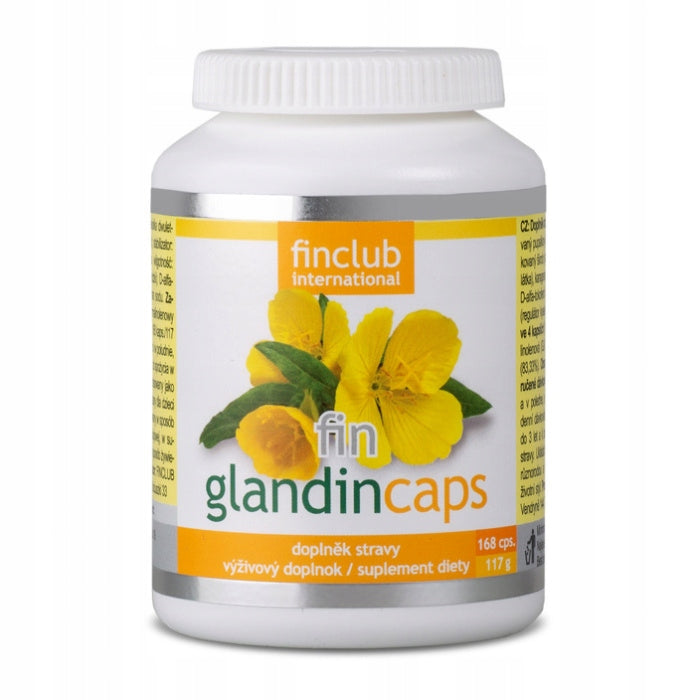 FIN Finclub kaps 168 Glandincaps pressed evening primrose oil