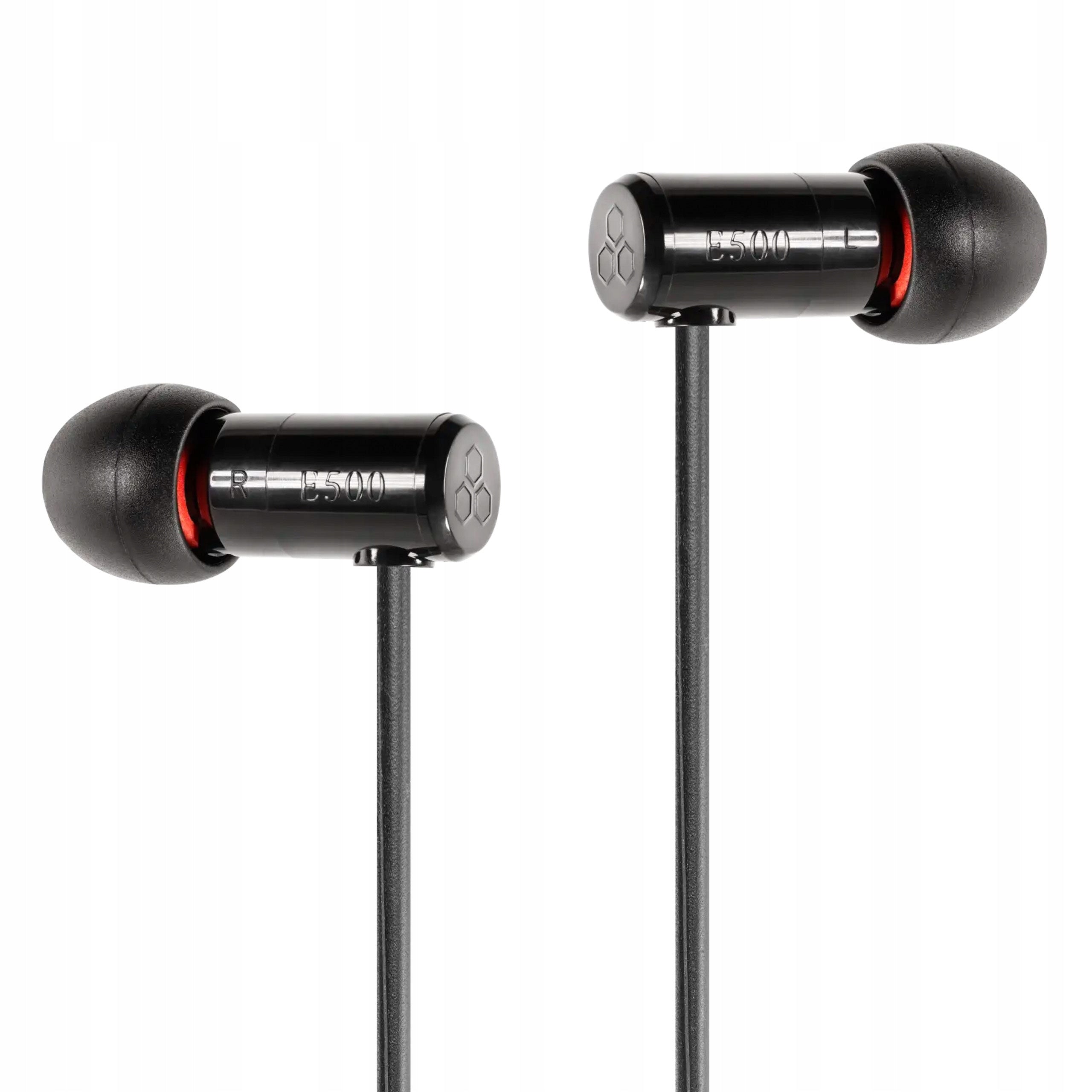 FINAL AUDIO E500 WIRED IN-EAR HEADPHONES FOR ASMR VR 16 Ohm BLACK