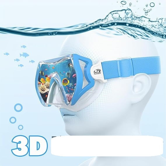 FINDWAY Children's Diving Mask 6-16 Years 180° HD Model FINDWAY