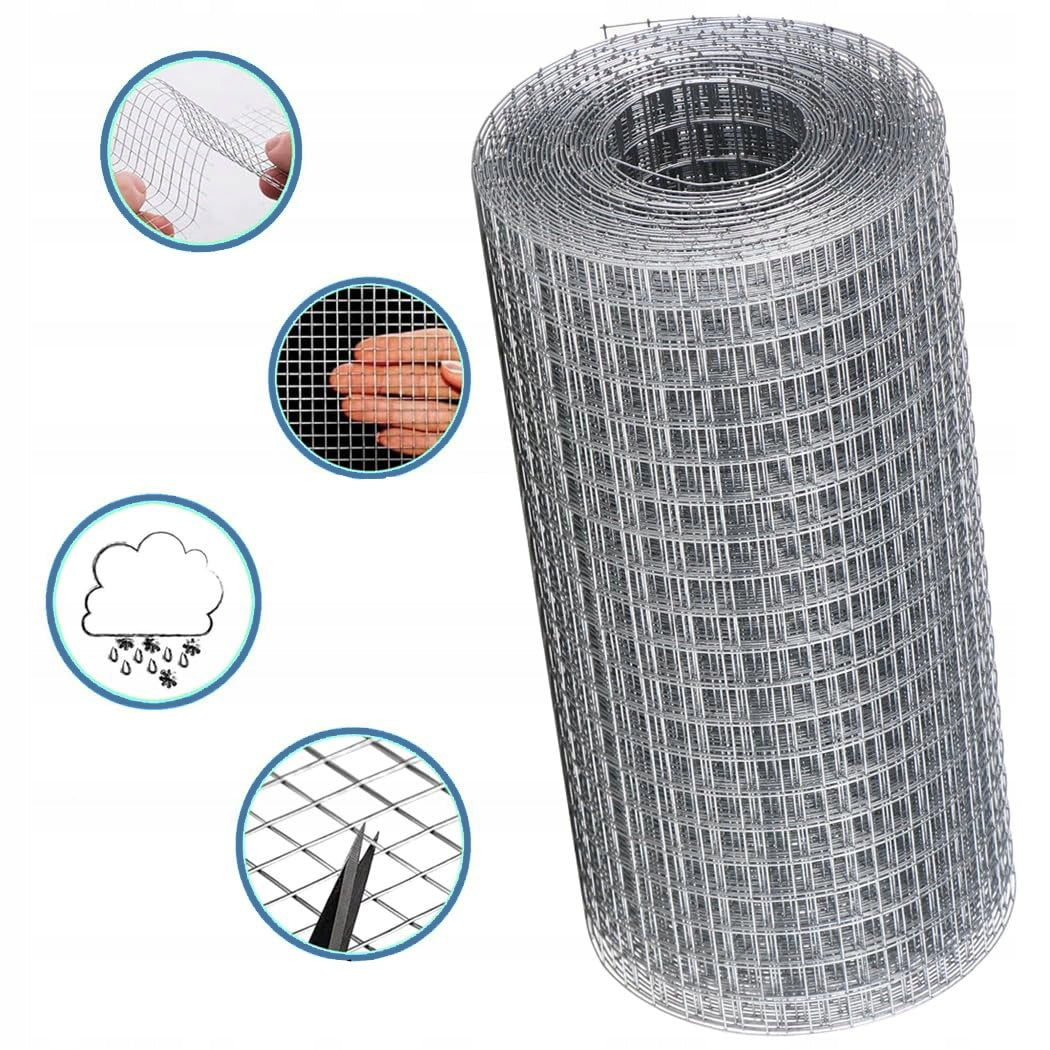 FINE MESH WIRE GRATING METAL WIRE MESH IN ROLL 0,4X10M Packaging status original
