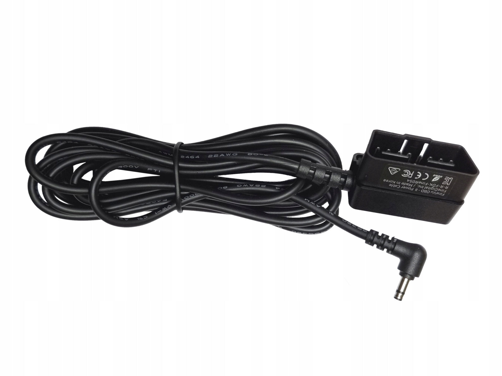 FINEVu recorder power cable with OBD-II socket, Parking mode support Packaging status original