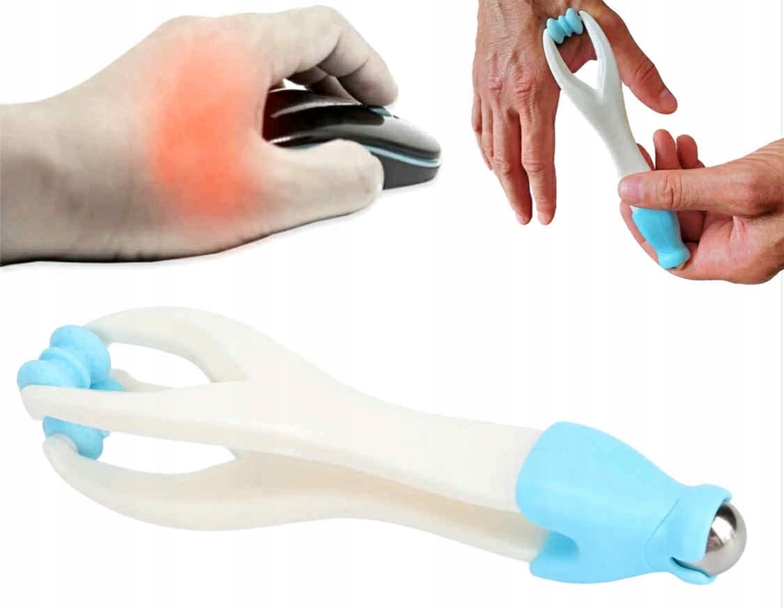 FINGER MASSAGER PAIN RELIEF FOR HAND JOINTS ROLLING WRIST FINGER MASSAGER Packaging status original